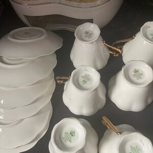 Royal Standard tea set of 6 ENGLAND